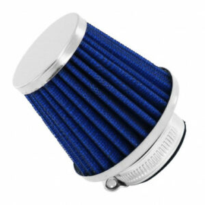 FILTRE AIR/CORNET CONIQUE CHROME DROIT