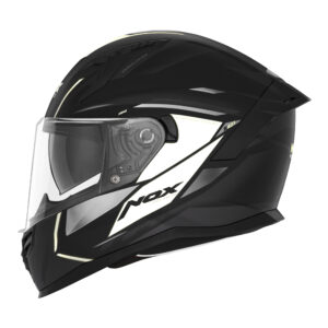 CASQUE INTEGRAL NOX N401 XENO NOIR BLANC