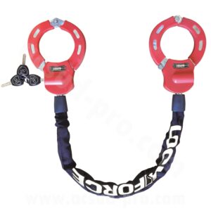 ANTIVOL MENOTTE DOUBLE LOCKFORCE CHAINE